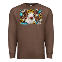 Chestnut cowhide leopard calf Premium Sweatshirt - RanaPortraitStore