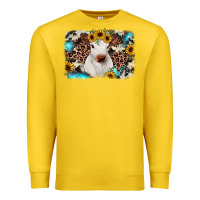 Lemon cowhide leopard calf Premium Sweatshirt - RanaPortraitStore