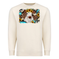 Sandshell cowhide leopard calf Premium Sweatshirt - RanaPortraitStore