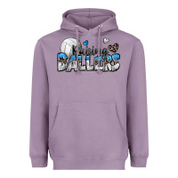 Lavender raising ballers volleyball Heavyweight Hoodie - Zillion Design Studio