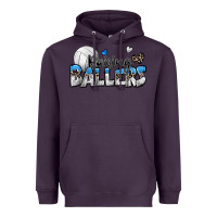 Plum raising ballers volleyball Heavyweight Hoodie - Zillion Design Studio