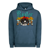 Pigment Midnight Navy german shorthaired pointer mom Urban Hoodie - Artiststas