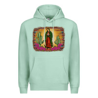 Seafoam western our lady of guadalupe Premium Hoodie - JahusDesignShop