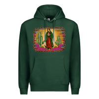Sports Green western our lady of guadalupe Premium Hoodie - JahusDesignShop