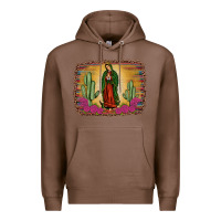 Chestnut western our lady of guadalupe Premium Hoodie - JahusDesignShop