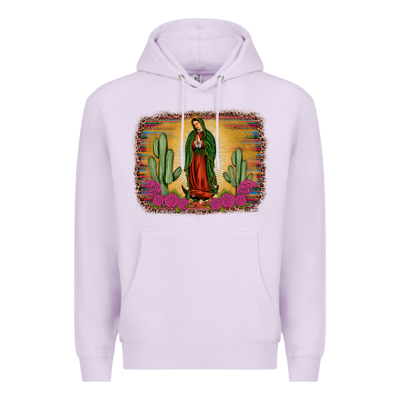 Western Our Lady Of Guadalupe Premium Hoodie by JahusDesignShop | Teevron