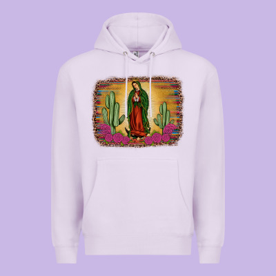 Western Our Lady Of Guadalupe Premium Hoodie Designed By Jahusdesignshop