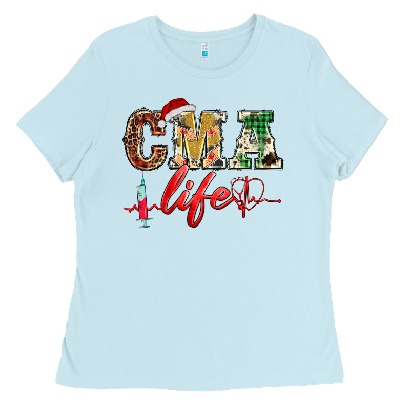 Christmas Certified Medical Assistant Life Ladies Tee by BarkalooDesign | Teevron