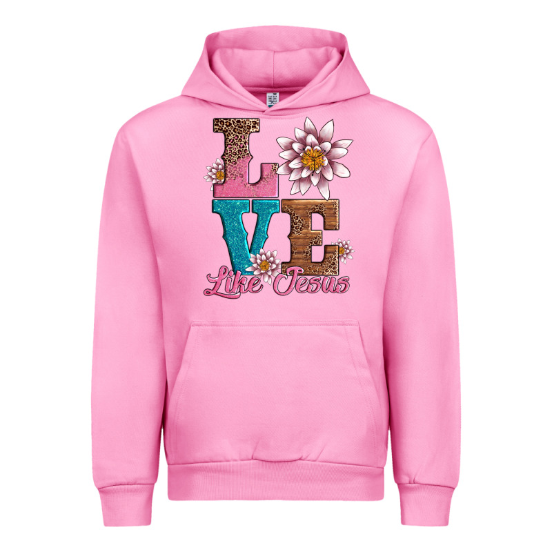 Valentines Day Love Like Jesus Urban Hoodie by AdoDesignShop | Teevron
