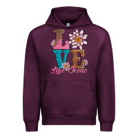 Mauve Wine valentines day love like jesus Urban Hoodie - AdoDesignShop