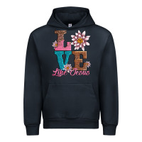 Navy valentines day love like jesus Urban Hoodie - AdoDesignShop