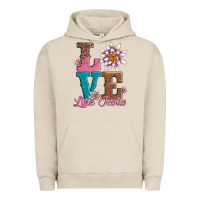 Pigment French Oak valentines day love like jesus Urban Hoodie - AdoDesignShop