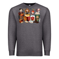 Charcoal Heather harry coffee cups Premium Sweatshirt - Zillion Design Studio