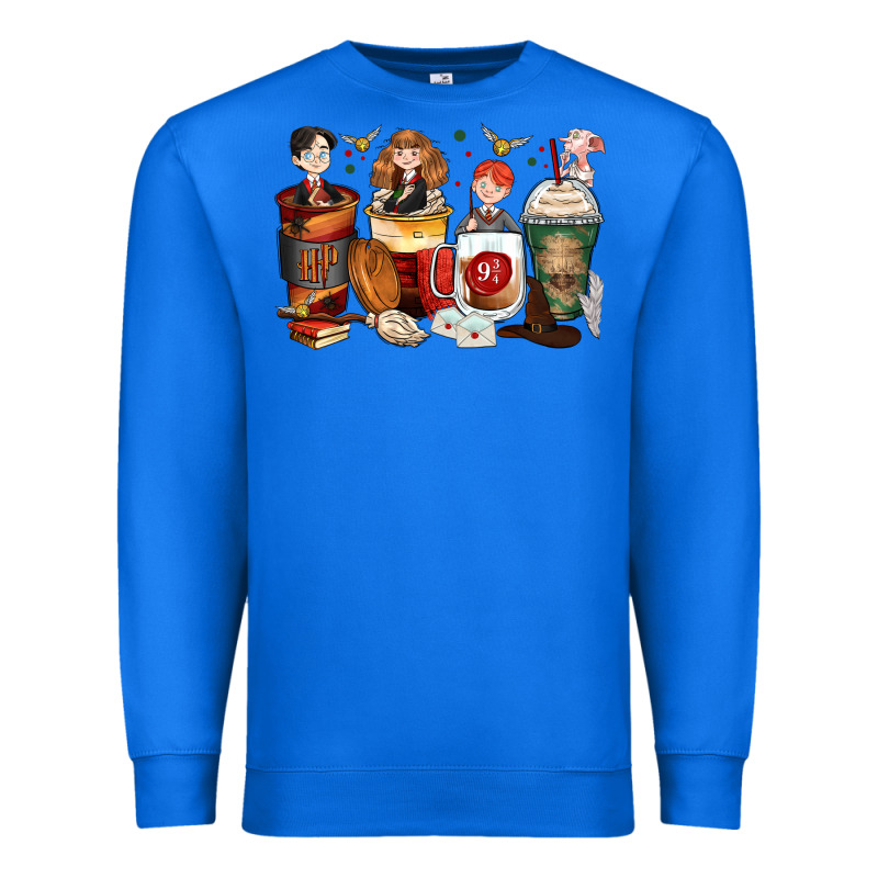 Harry Coffee Cups Premium Sweatshirt by Zillion Design Studio | Teevron