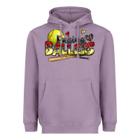 Lavender raising ballers softball Heavyweight Hoodie - Zillion Design Studio