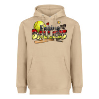 Mushroom raising ballers softball Heavyweight Hoodie - Zillion Design Studio