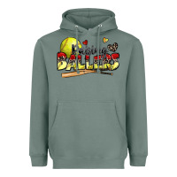 Sage raising ballers softball Heavyweight Hoodie - Zillion Design Studio