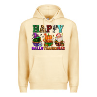 Pina Colada happy hallothanksmas with cupcakes Premium Hoodie - AdoDesignShop