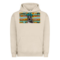 Pigment French Oak pittbull license plate Urban Hoodie - Artiststas