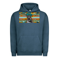 Pigment Midnight Navy pittbull license plate Urban Hoodie - Artiststas