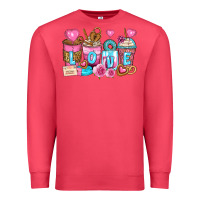 Cardinal valentine's day coffee cups Premium Sweatshirt - Zillion Design Studio