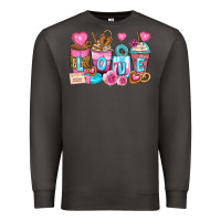 Smoke valentine's day coffee cups Premium Sweatshirt - Zillion Design Studio