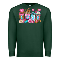 Sports Green valentine's day coffee cups Premium Sweatshirt - Zillion Design Studio