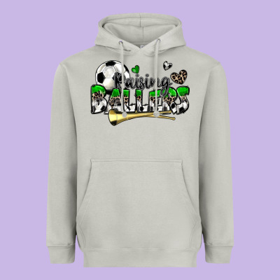 Raising Ballers Soccer Heavyweight Hoodie Designed By Zillion Design Studio