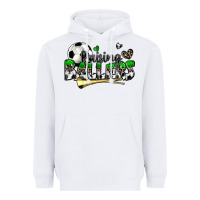 White raising ballers soccer Heavyweight Hoodie - Zillion Design Studio