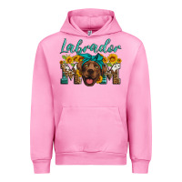 Fuchsia Pink labrador mom Urban Hoodie - Artiststas
