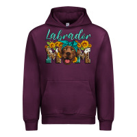 Mauve Wine labrador mom Urban Hoodie - Artiststas