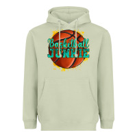 Matcha basketball junkie Heavyweight Hoodie - texasbilliewilder