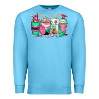 Ocean Blue pharmacy coffee cups Premium Sweatshirt - Zillion Design Studio