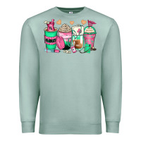 Seafoam pharmacy coffee cups Premium Sweatshirt - Zillion Design Studio