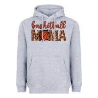 Heather Grey basketball mama Heavyweight Hoodie - texasbilliewilder