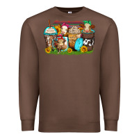 Chestnut heifers coffee cups Premium Sweatshirt - Zillion Design Studio