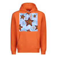 Carrot 4th of july leopard star seamless pattern Premium Hoodie - BundleAndBundleShop