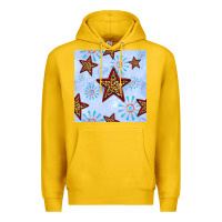 Lemon 4th of july leopard star seamless pattern Premium Hoodie - BundleAndBundleShop