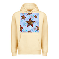 Pina Colada 4th of july leopard star seamless pattern Premium Hoodie - BundleAndBundleShop