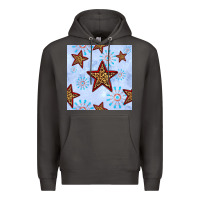 Smoke 4th of july leopard star seamless pattern Premium Hoodie - BundleAndBundleShop