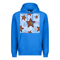 True Royal 4th of july leopard star seamless pattern Premium Hoodie - BundleAndBundleShop