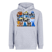 Somebody's Loud Mouth Football Mama Heavyweight Hoodie | Teevron