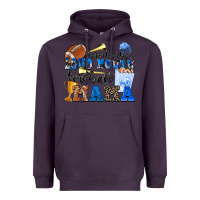Plum somebody's loud mouth football mama Heavyweight Hoodie - Zillion Design Studio