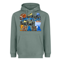 Sage somebody's loud mouth football mama Heavyweight Hoodie - Zillion Design Studio