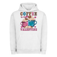 Pigment Lunar Rock valentines day coffe is my valentine Urban Hoodie - AdoDesignShop