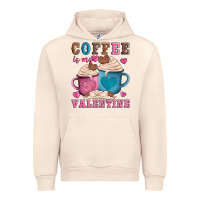 Sandshell valentines day coffe is my valentine Urban Hoodie - AdoDesignShop