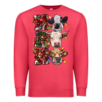 Cardinal hohoho cows Premium Sweatshirt - RanaPortraitStore