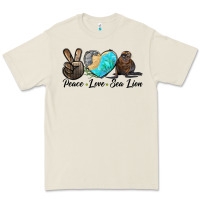 Bone Peace Love Sea Lion Premium Tee - LillyAllenDesigns
