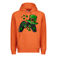 Carrot St Patricks Day Gamer Premium Hoodie - Jasminsmagicworld