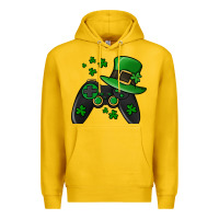 Lemon St Patricks Day Gamer Premium Hoodie - Jasminsmagicworld